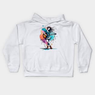 Play guitar Kids Hoodie